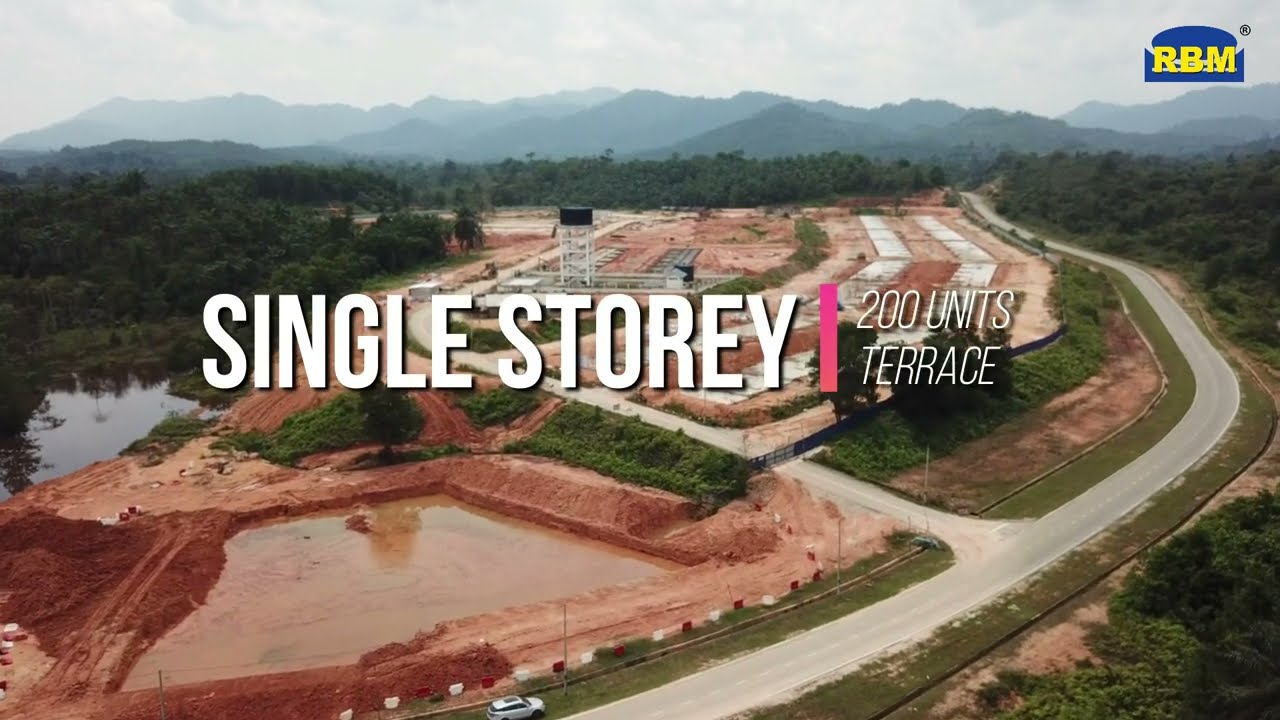 High-Speed Construction: 200 Units Mass Housing | RBM Building System | Terengganu