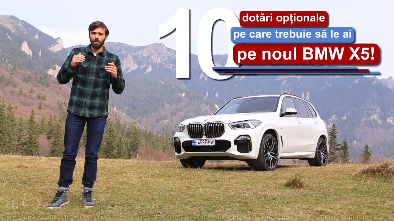 Noul BMW X5 - Top 10 dotări opționale! || MotorVlogTV