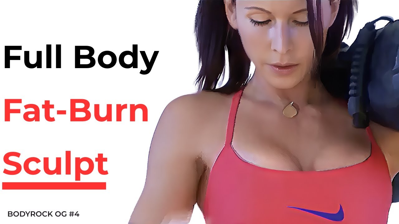 Сжигание жира для всего тела | Тренировка BodyRock от Зузаны (урок + демо) 4K