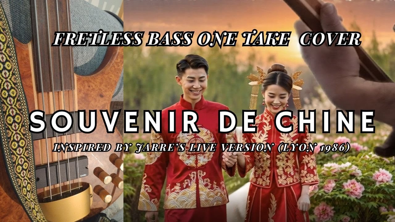 Fretless bass play-along, Souvenir De Chine (Souvenir of China)