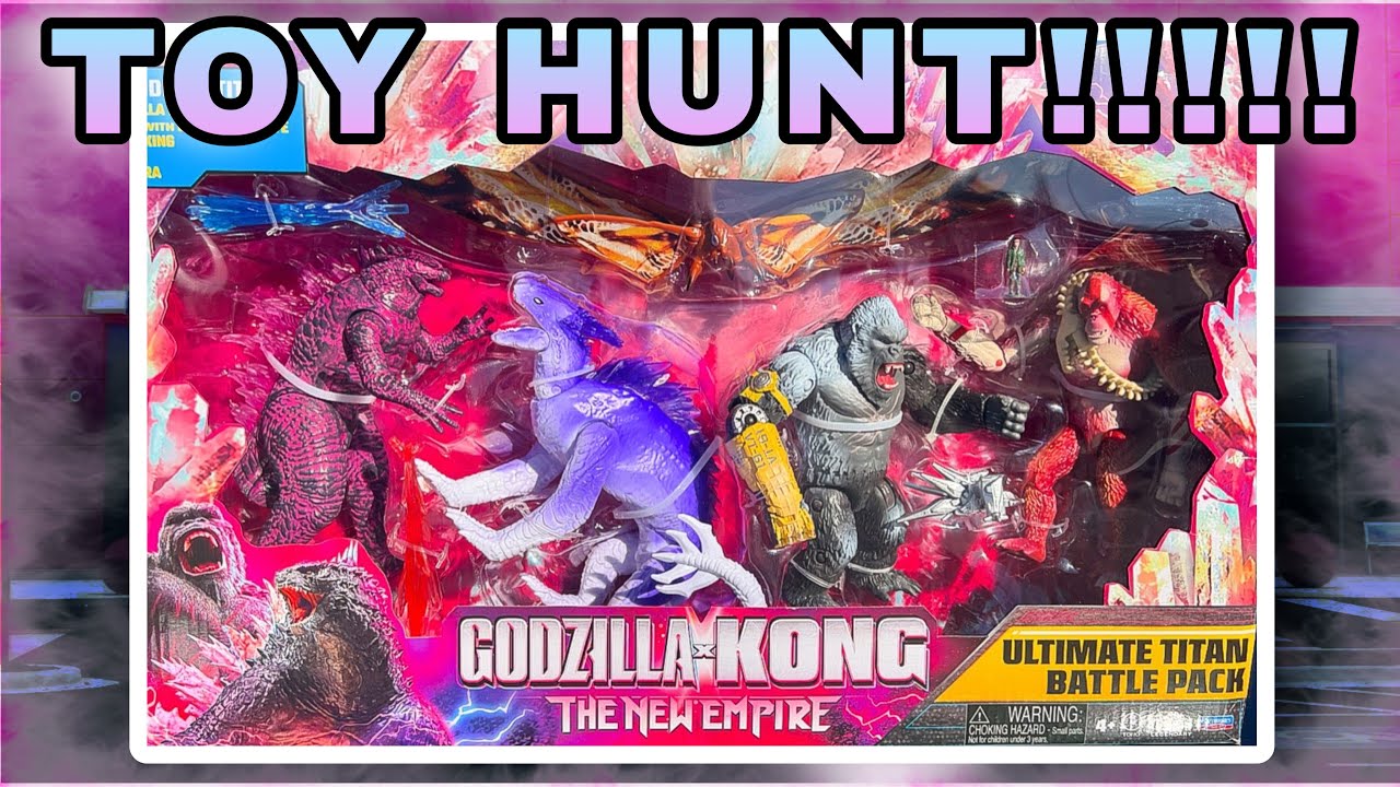 ВЕЛИЧАЙШАЯ ОХОТА ЗА ИГРУШКАМИ!!! - GODZILLA X KONG: The New Empire «Ultimate Titan Battle Pack» О...