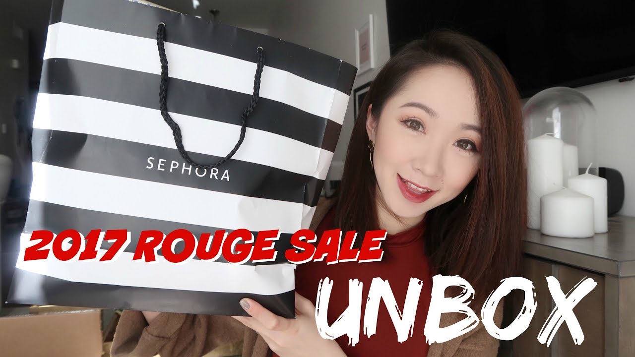 2017 SEPHORA ROUGE SALE UNBOXING | 大型丝芙兰八折开箱来啦！！！