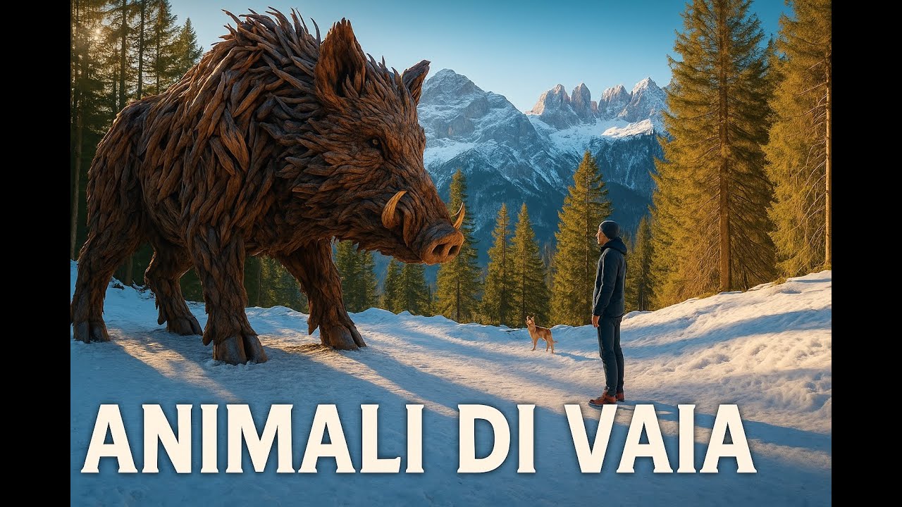 Gli animali di VAIA : dove l'arte incontra la natura !