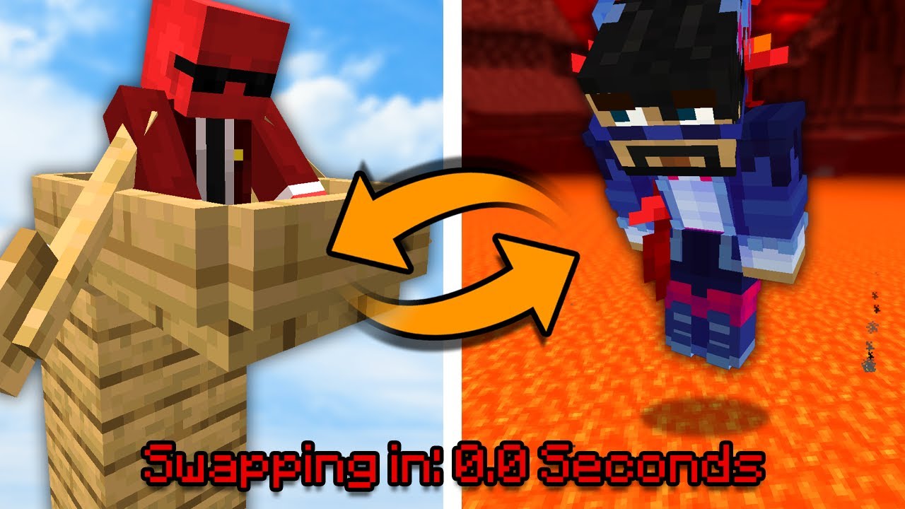 Minecraft Death Swap Vs. Reddoons
