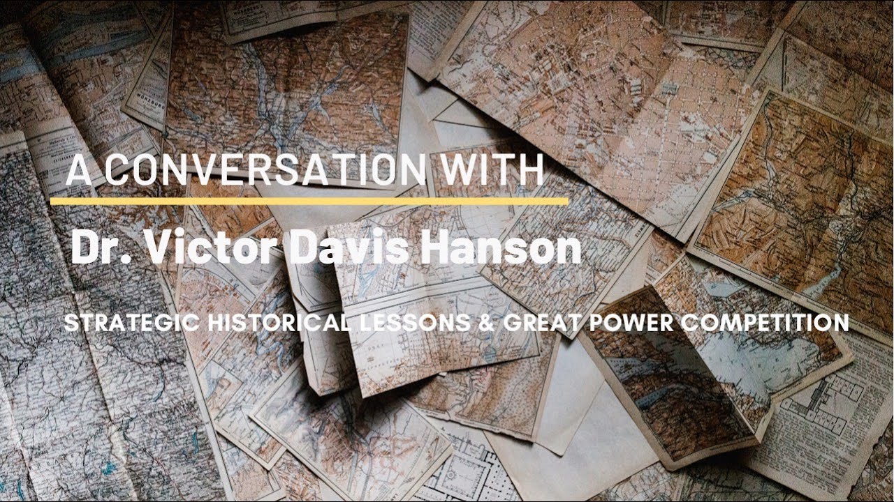 Dr. Victor Davis Hanson:  American classicist, military historian and columnist