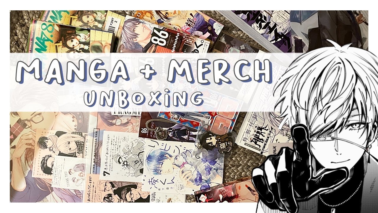 manga + merch unboxing pt. 1 | ZENMARKET PROXY SERVICE