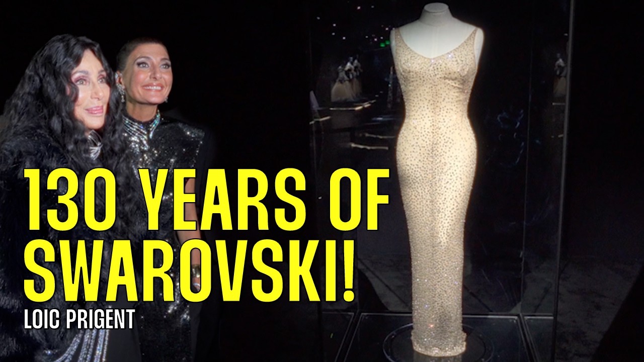 SWAROVSKI! Learn how fashion is crystalized! With that Marylin Monroe dress! By Loïc Prigent