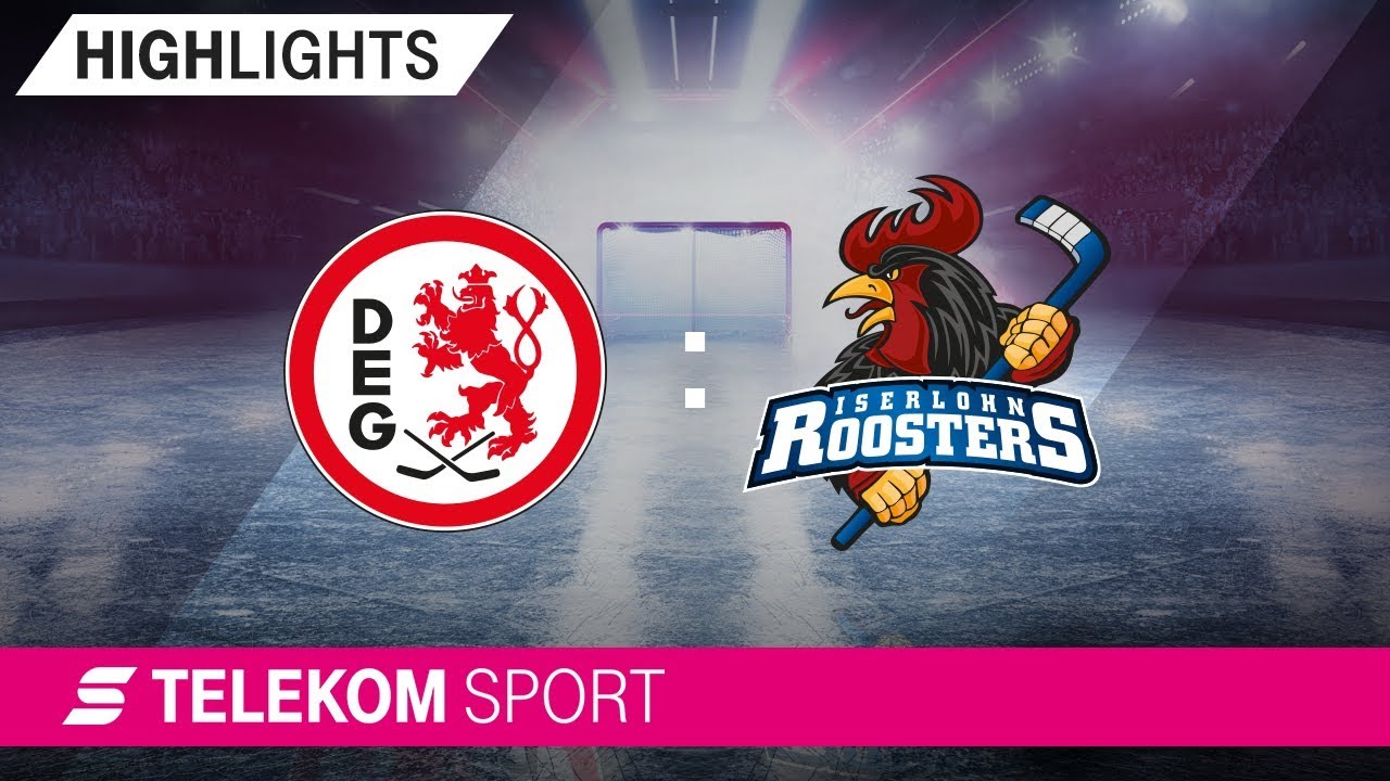 Düsseldorfer EG - Iserlohn Roosters | 32. Spieltag, 18/19 | Telekom Sport