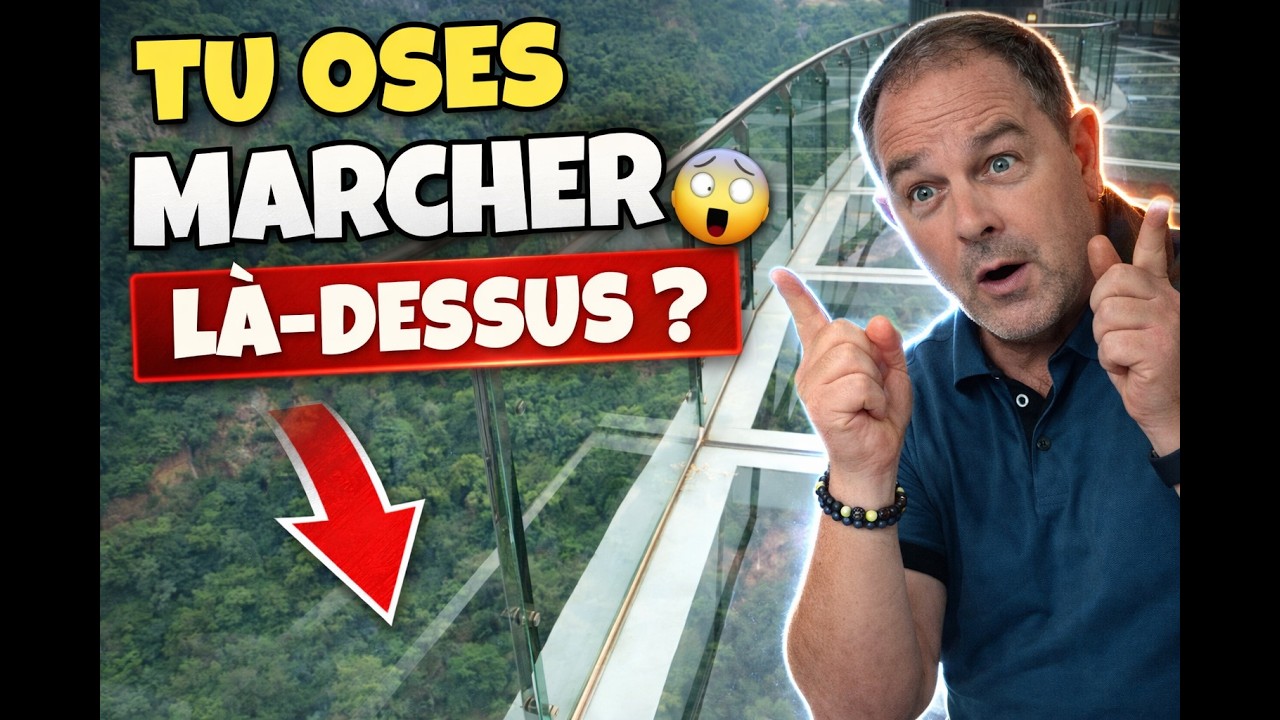 Plancher de verre: explications #panorama #vue #diy #videoviral