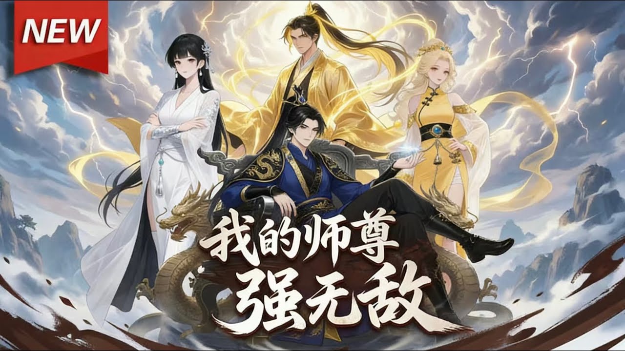 Full🔥【我的師尊強無敵】秦墨意外穿越異界，接手破敗的清風宗，他硬闖合歡宗大婚，以「絕對領域」橫掃金丹、化神強敵，更強勢奪取九幽聖地至寶 #穿越 #热血 #anime #aivideo