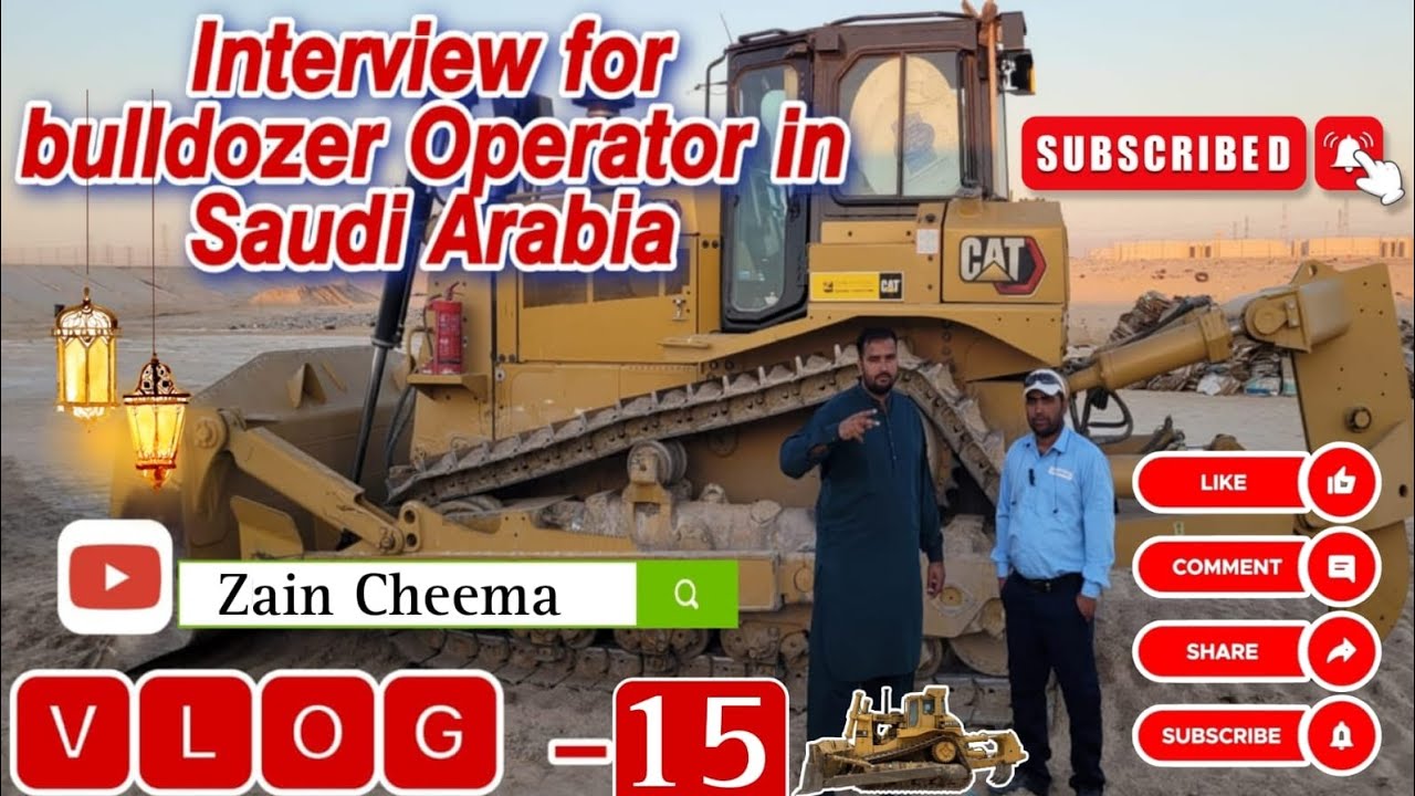 Cat Bulldozer Operator Training in Hindi and Urdulbulldozer Training | How To Operate A Bulldozer