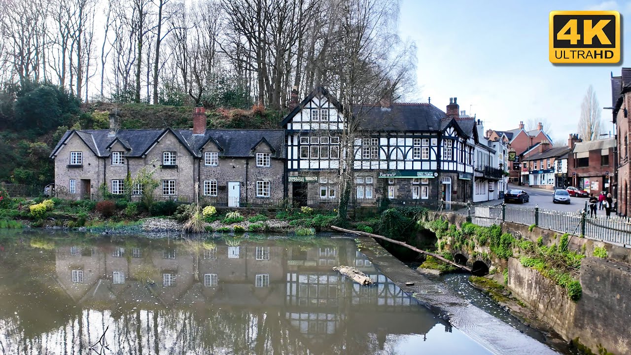 Lymm Village | 4K Walking tour