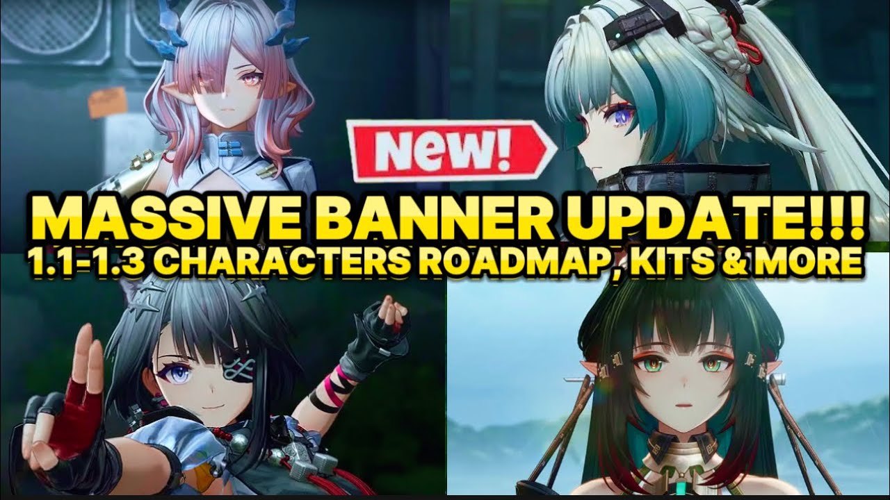 NEW UPDATE!!! 1.1-1.3 BANNERS ROADMAP! NEW CHARACTERS, KITS & MORE!!! [Arknights: Endfield]