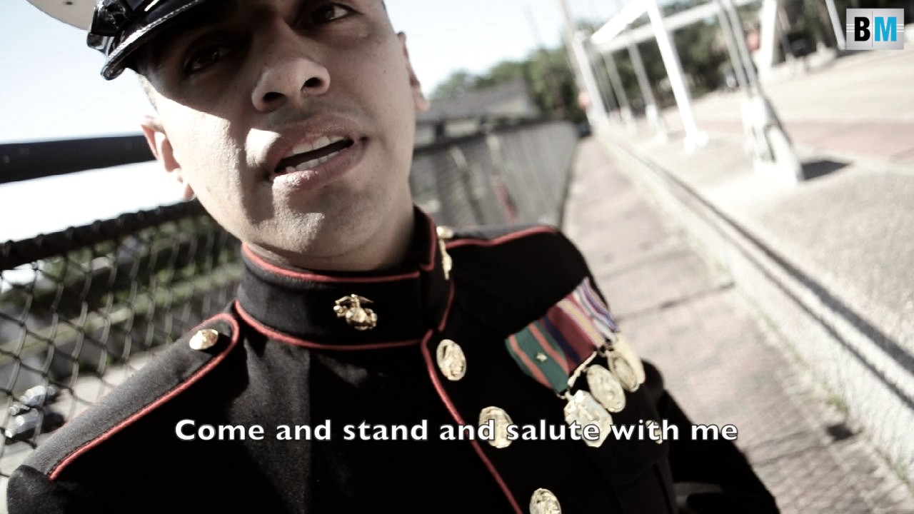 PTSD Awareness Campaign Bridge Salute