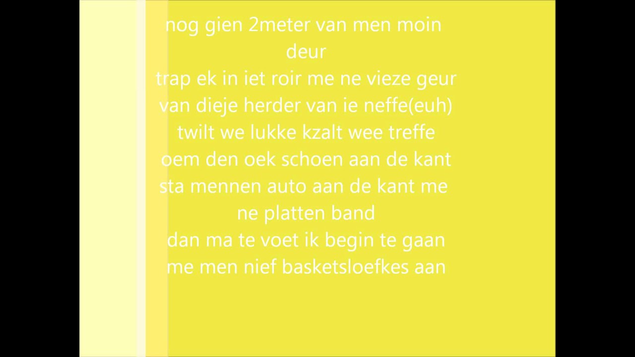Sam Gooris - Basket Sloefkes lyrics
