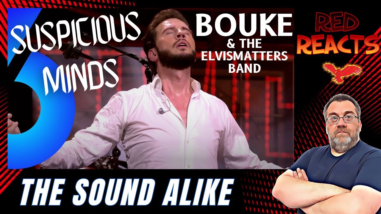Red Reacts To Bouke & Elvis Matters Band | Suspicious Minds