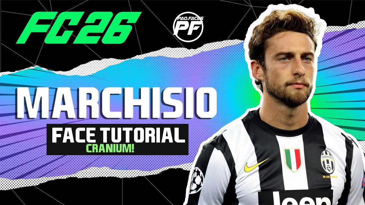 как создать КЛАУДИО МАРКИЗИО в EA FC 26 FACE Pro Clubs Face Creation CAREER LOOKALIFE ЮВЕНТУС