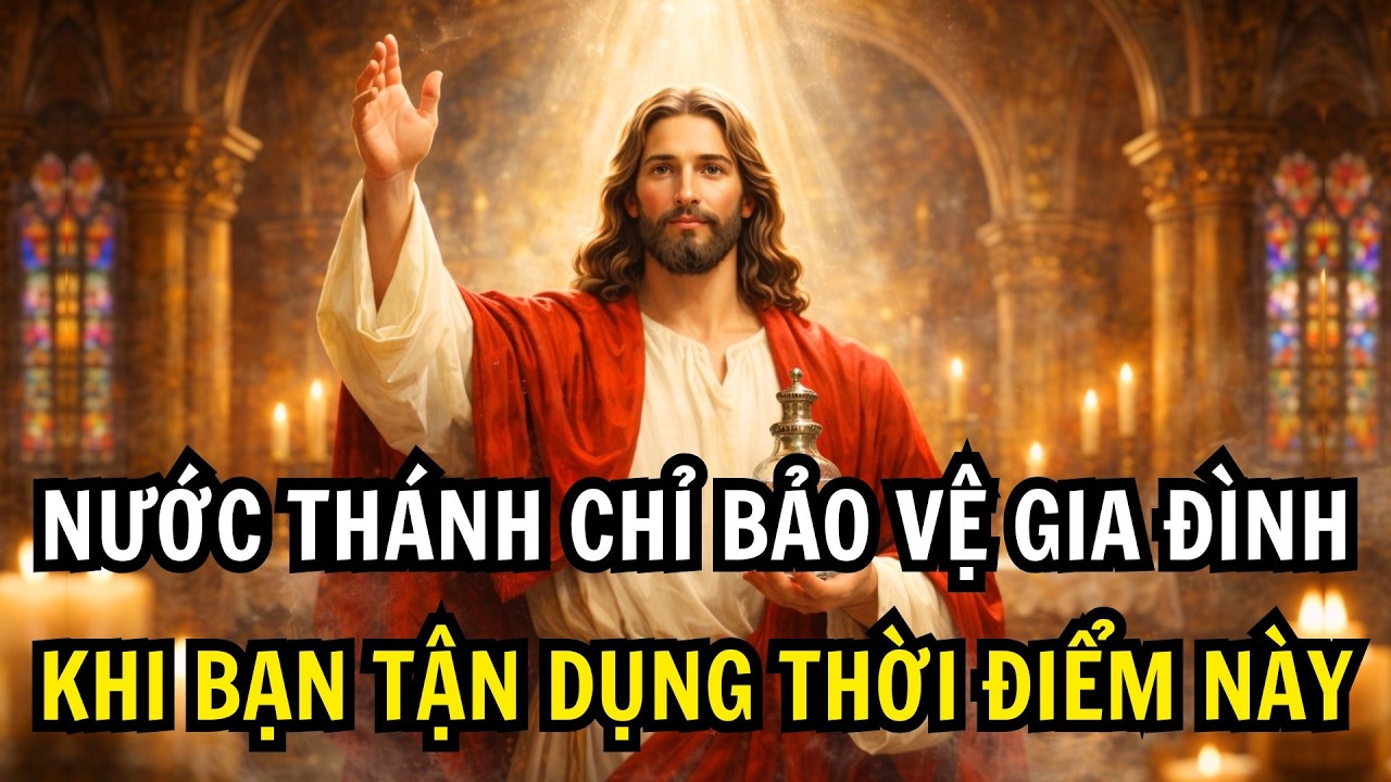 Phép Lạ Của Nước Thánh Chỉ Xuất Hiện Khi Bạn Tận Dụng Thời Điểm Vàng Này