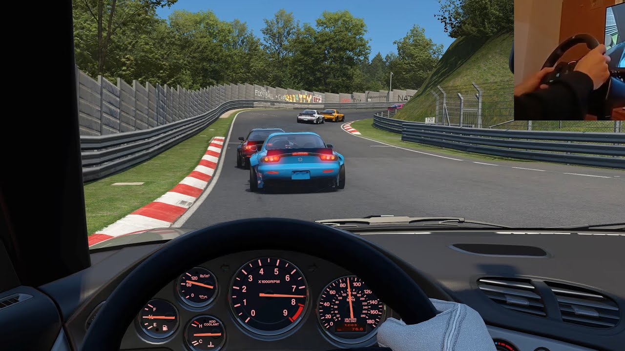 Maxda RX-7 on N&uuml;rburgring in Automobilista 2 | AMS2 Gameplay