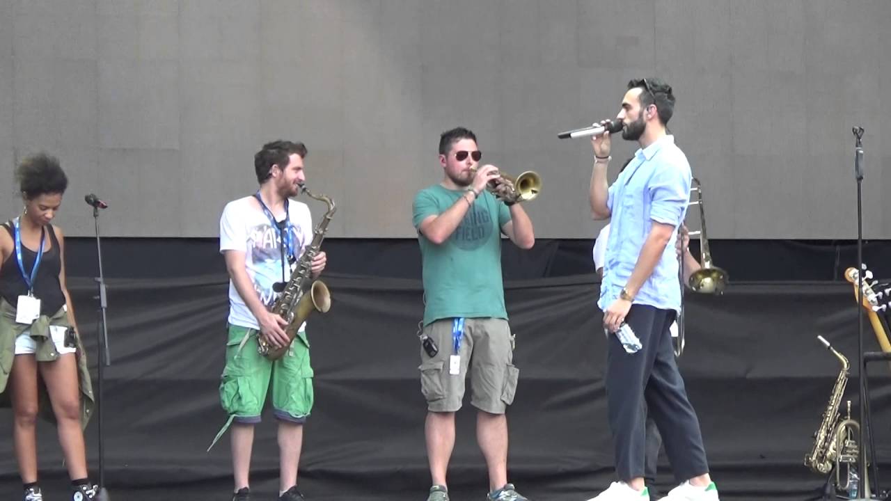MARCO MENGONI - LUCCA SUMMER FESTIVAL - PROVE ( SECONDA PARTE)