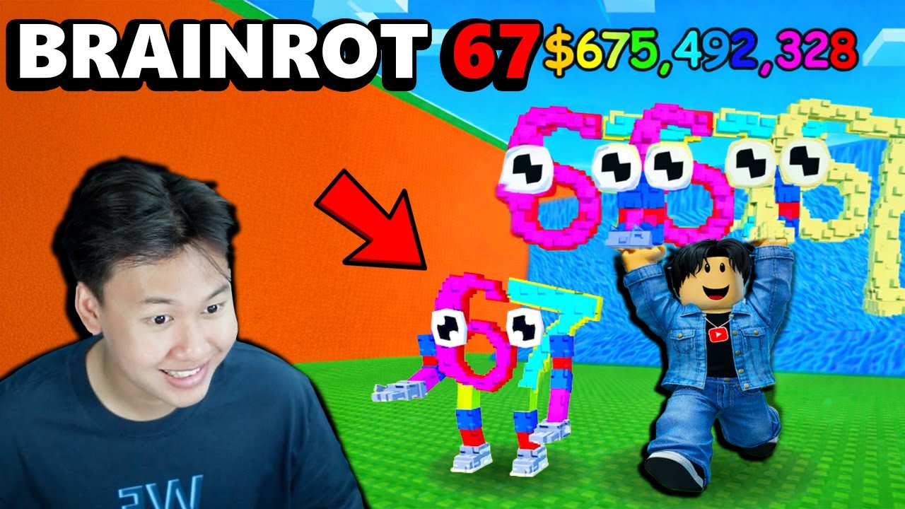 Mình Thử Thách Giải Cứu x100 Brainrot 67 Khỏi Sóng Thần