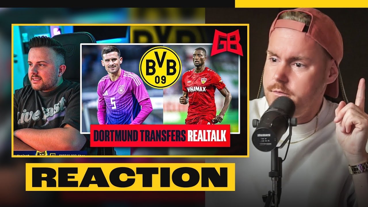 GEILE BVB TRANSFERS!? 🤩🌟 | Ich REAGIERE auf Gamerbrother