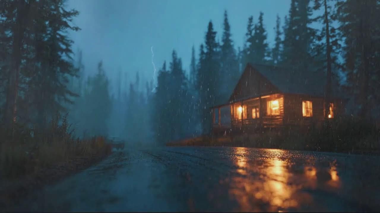 People Fall Asleep in Minutes With Heavy Rain and Thunder