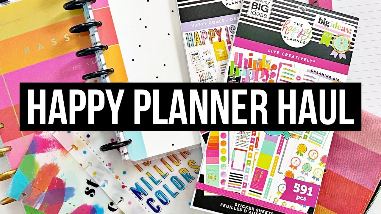 Happy Planner Haul // Unboxing my Squad Mentor Box! // New Release - Stephanie's Favorites!