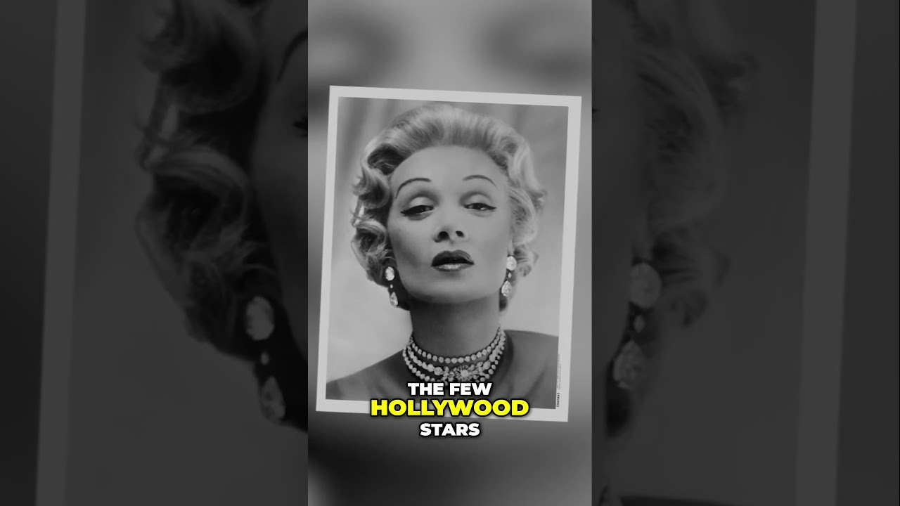 Marlene Dietrich: A Bold Stand Against Nazi
