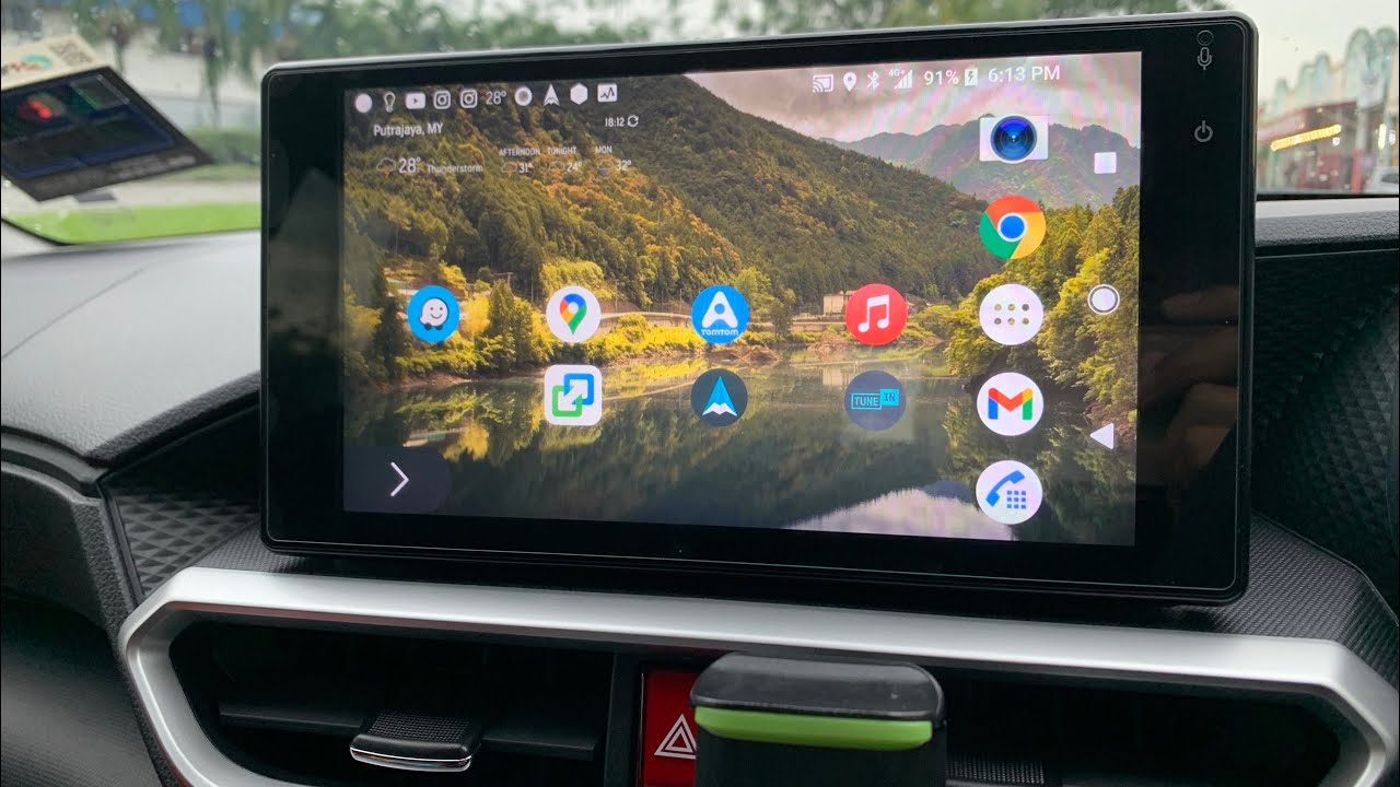 V171. ATIVA : Convert Head Unit Jadi  Tablet (Full Screen) [direct links on desc] #peroduaativa