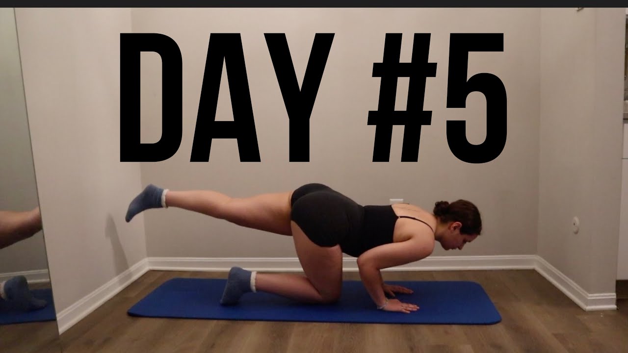 Day #5 Pilates Workout 30 Day Challenge At Home Fitness No Equipment