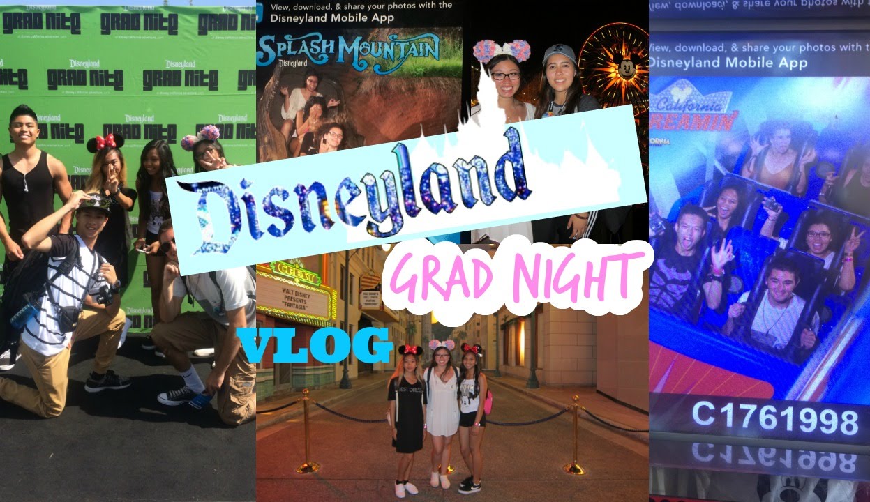 Grad Night @ Disneyland, Raves, Screaming Cali | Vlog