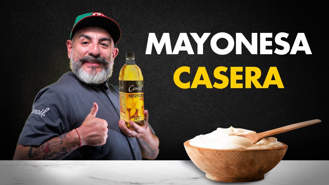 Tips del chef Aquiles para preparar Mayonesas caseras + 3 recetas diferentes