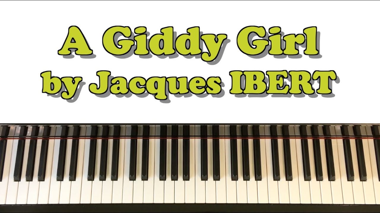 A Giddy Girl by J. Ibert