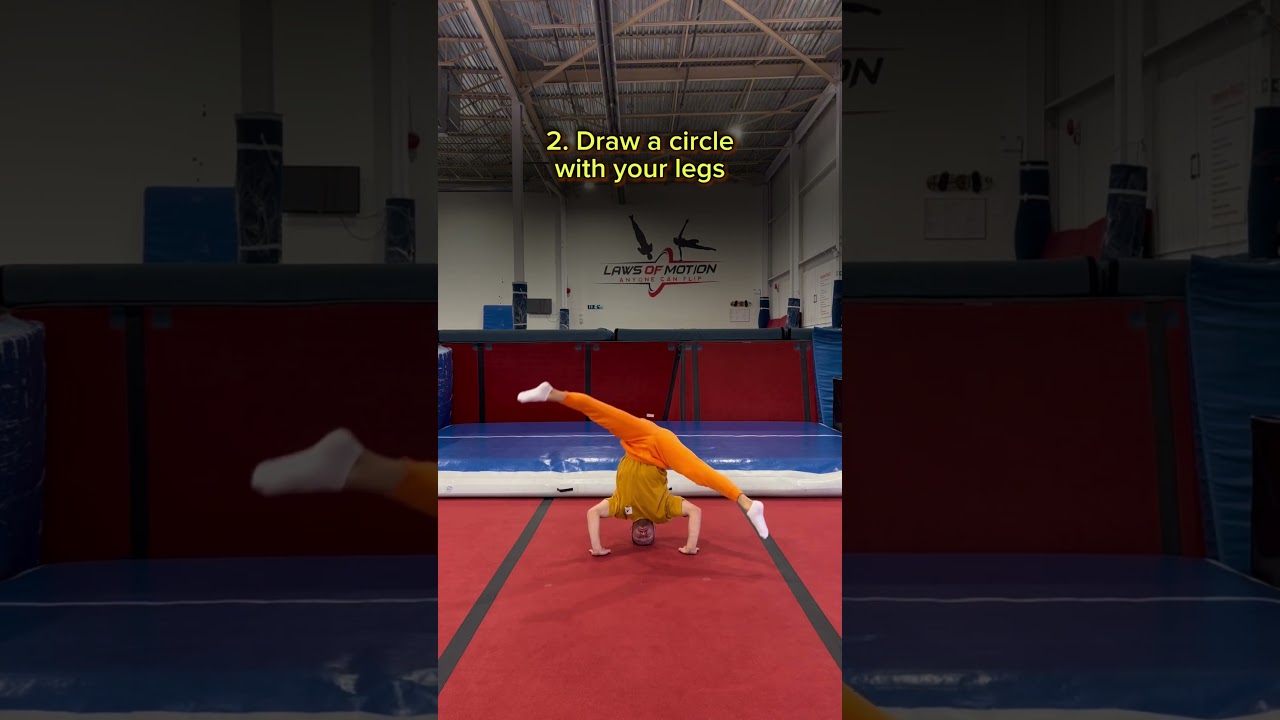 Helicopter cartwheel tutorial #helicoptercartwheel #acrobatics #acro #dancechallenge