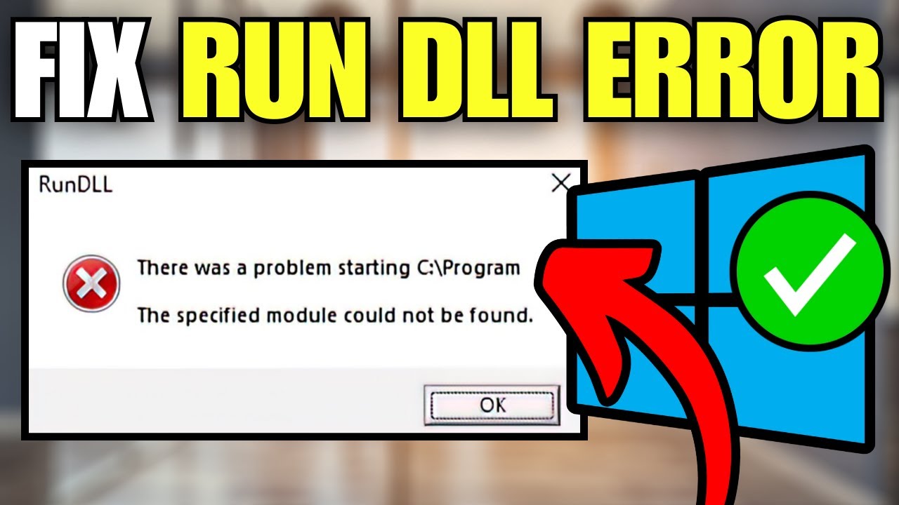 How To Fix ANY RunDLL Errors in Windows 11