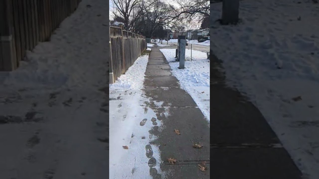 walking around Brampton, winter edition