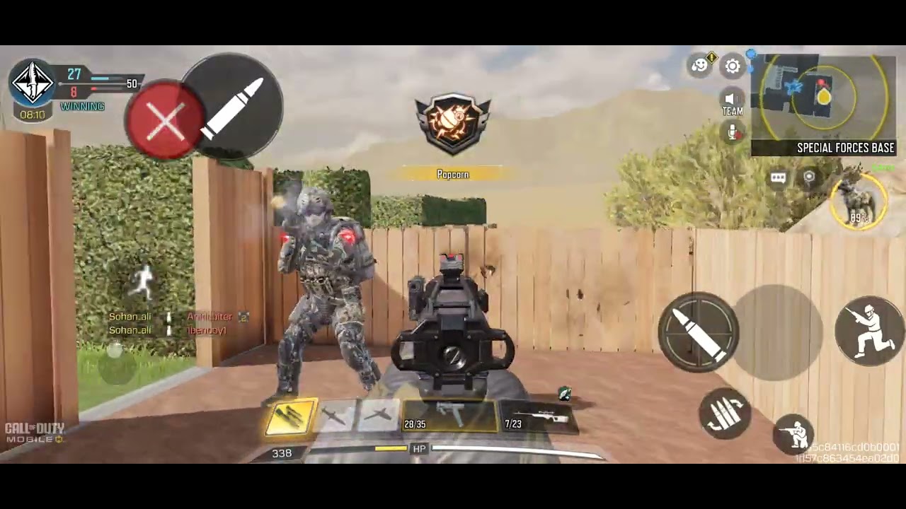 Extreme  game play in (MI TURBO 4 PRO ) COD . SNIPER