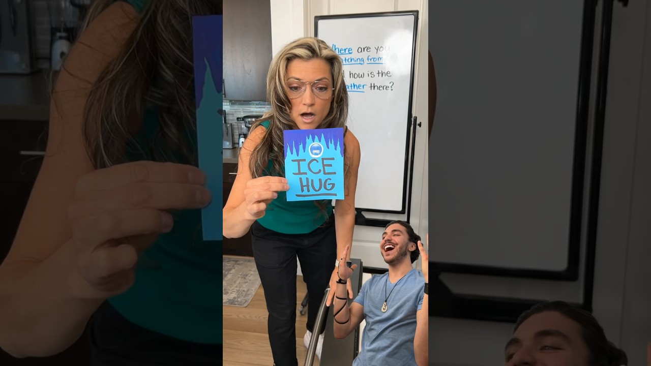 CHILLING Punishment for MOM!🥶 #familygames #punishments #loser #dare #ice