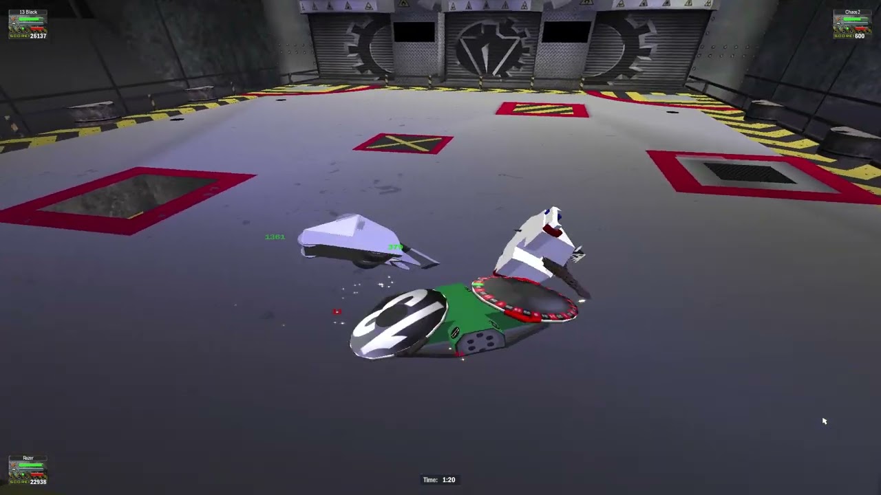 doing a fight everyday day 2, chaos 2 vs razer vs 13 black
