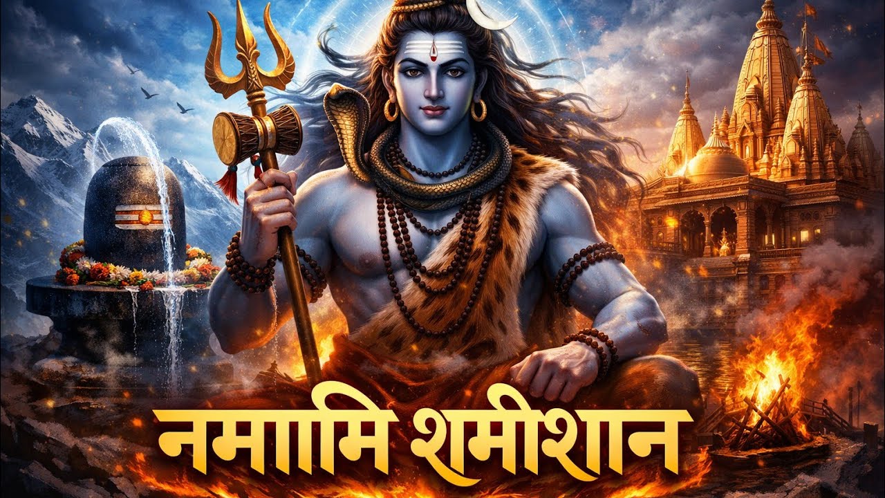 Namami Shamishan Mahakal Mantra | नमामि शमीशान | Powerful Shiva Chant for Peace & Power