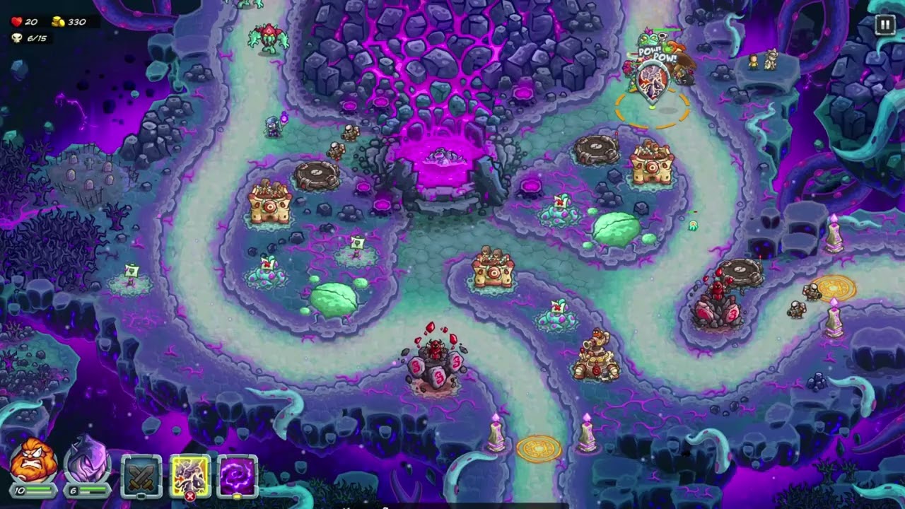 Kingdom Rush 5: Alliance [Ветеран] → 14.Долина Порчи