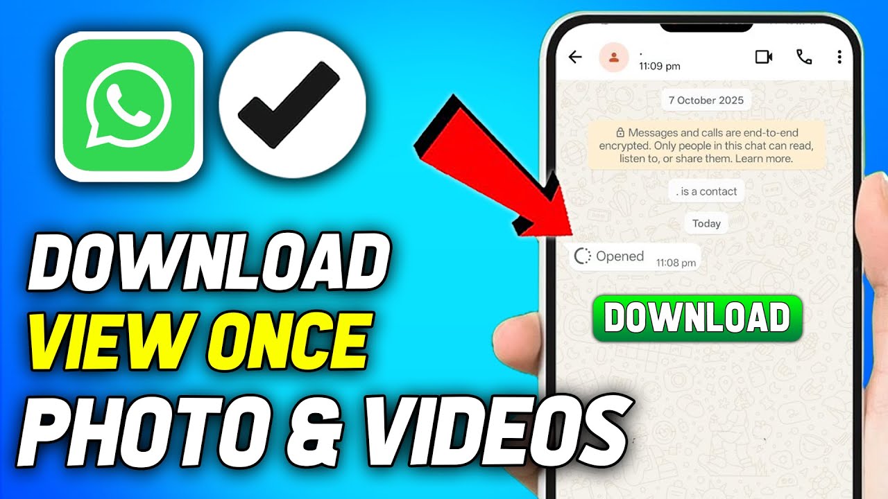 Как загрузить фотографии и видео из View Once в WhatsApp (обновленный способ 2026 года)
