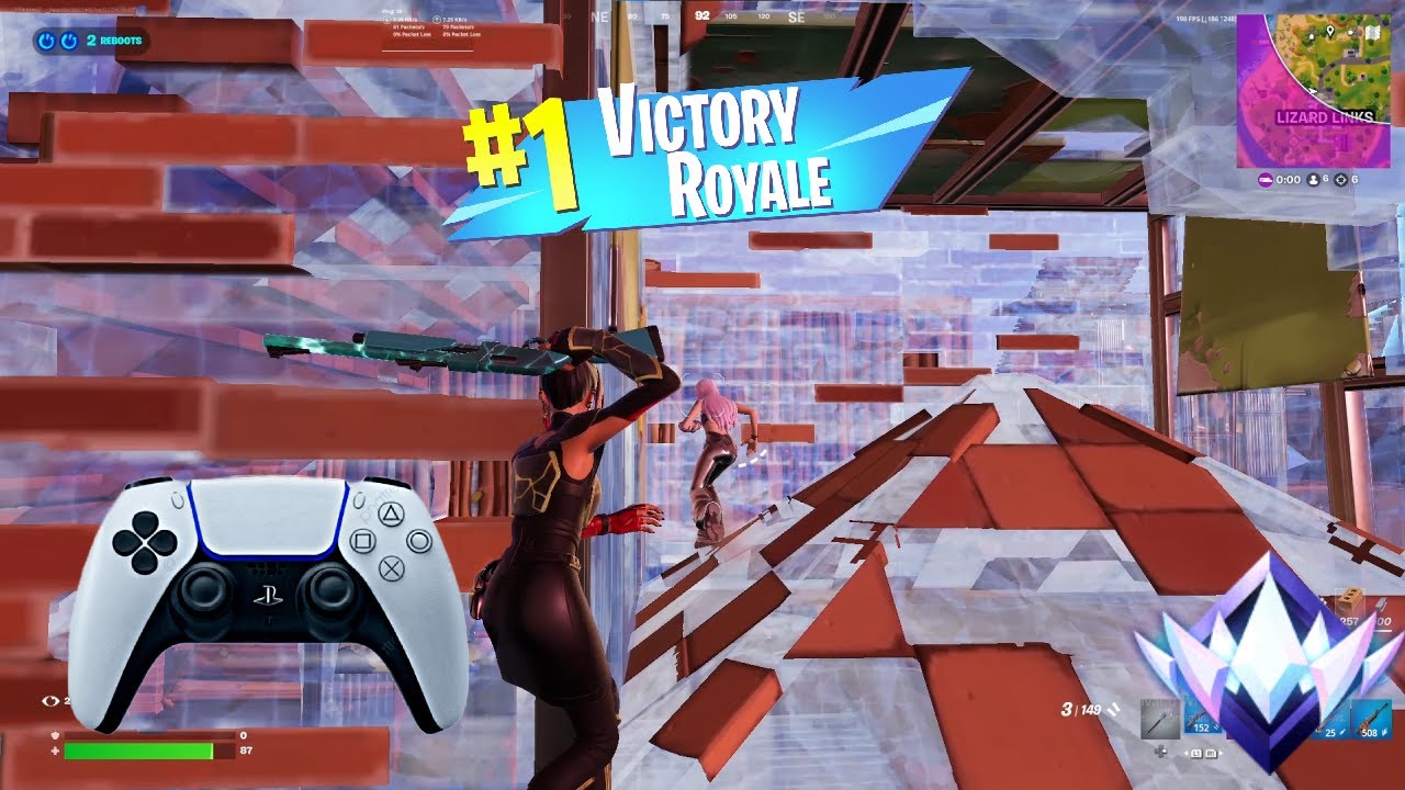Fortnite Unreal Ranked Reload | PS5 Controller Gameplay
