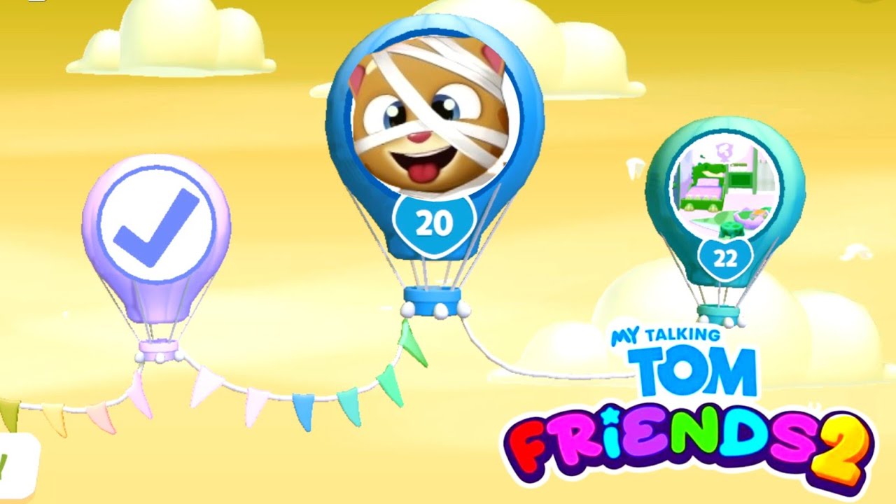 My Talking Tom & Friends 2 Gameplay Walkthrough,Unlocking the New Rakoonz World in My Talking Tom 2 