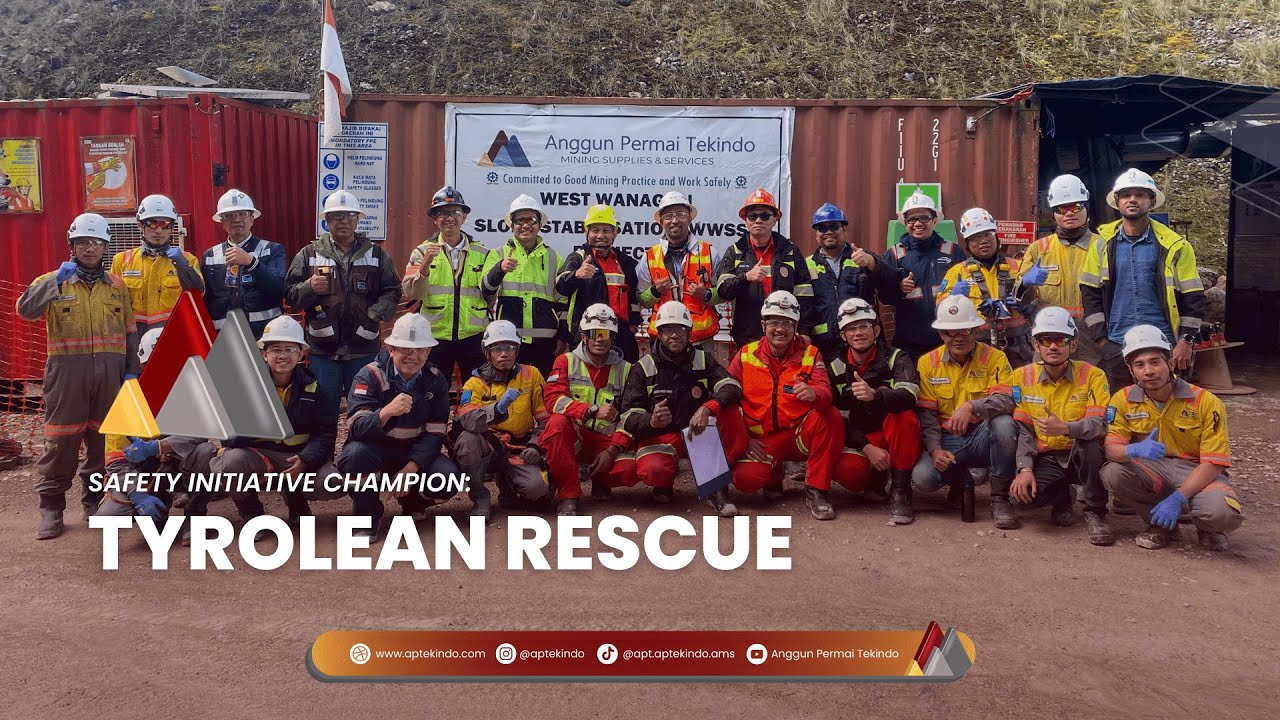 Tyrolean Rescue Aptekindo @PT Freeport Indonesia