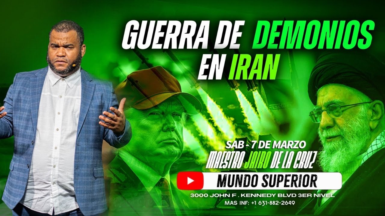 GUERRA DE DEMONIOS EN IRAN | #CONEXIONCENTER #CASADELUZ #MUNDOSUPERIOR