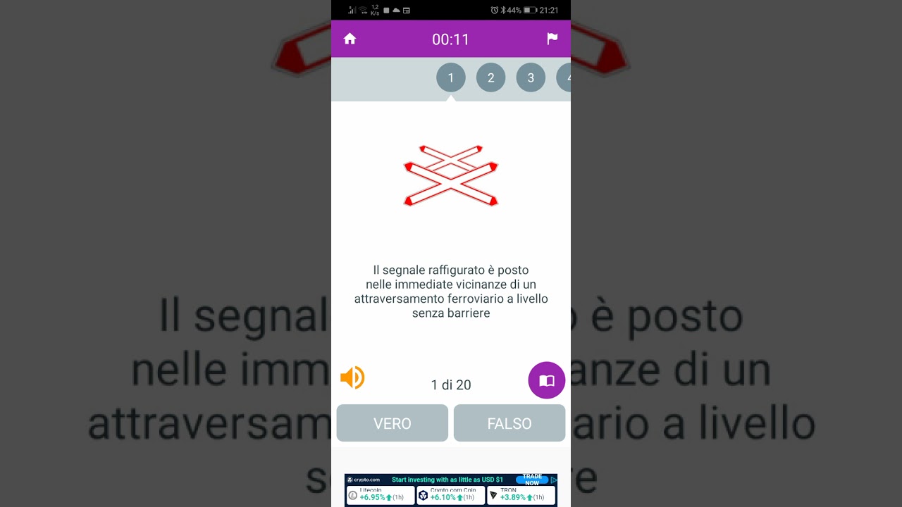 باركود passaggio a livello