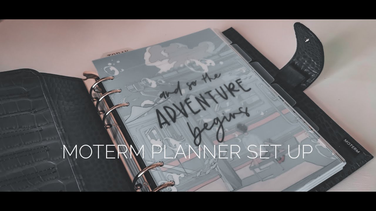 Moterm A5 planner set up / Мой ежедневник на 2023 год - наполнение