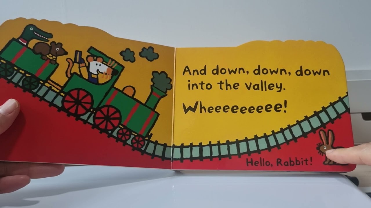 [english story book]maisy's train